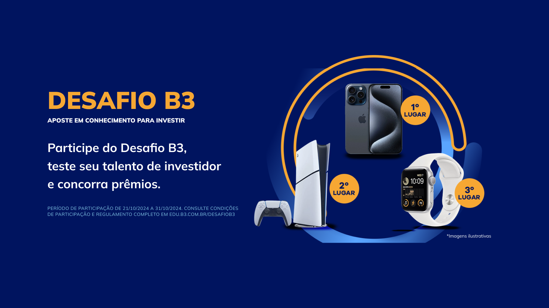Desafio B3 Aposte em conhecimento para investir